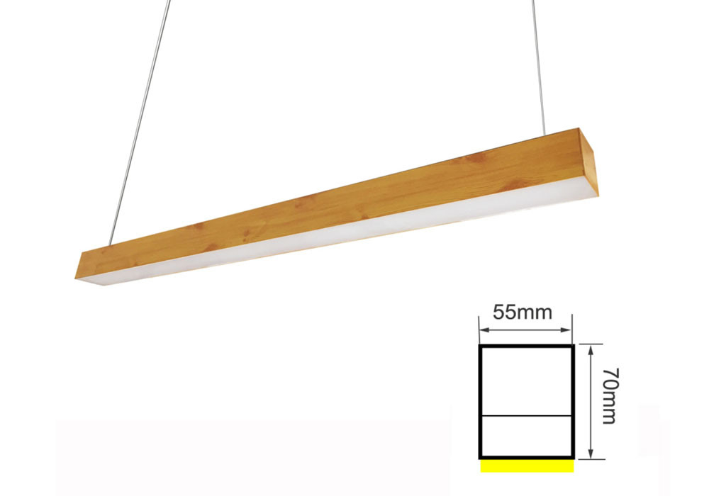 RoHS DIY Style Connection Aluminum LED Linear Ceiling Light IP20