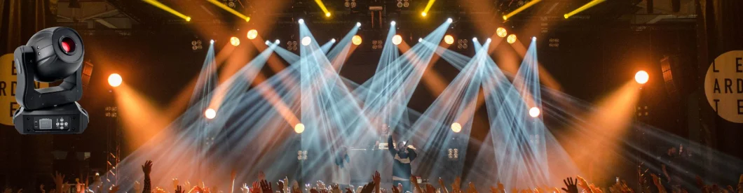 Factory Price Waterproof 7colors Plus White DMX-512 150W 540° Pan LED Effect Laser Dancing LED Stage Lighting Moving Head Lights Beam Stage Light