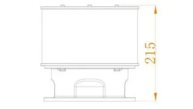 Đèn LED Phương tắc hàng không Photocell Die-Casting IP66Telecommunication Yellow Gas Oil Offshore Platform 9