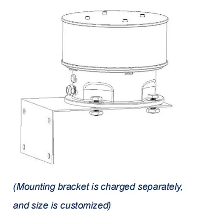 Đèn LED Phương tắc hàng không Photocell Die-Casting IP66Telecommunication Yellow Gas Oil Offshore Platform 11