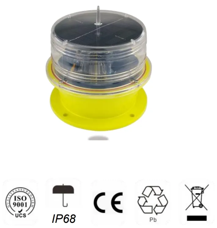 Đèn đèn lồng năng lượng mặt trời LED Marine Light Photocell Die-Casting GPS IP68 80m/S Máy tuabin gió Oil Offshore Platform 3