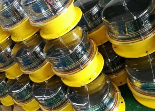 Đèn đèn lồng năng lượng mặt trời LED Marine Light Photocell Die-Casting GPS IP68 80m/S Máy tuabin gió Oil Offshore Platform 4