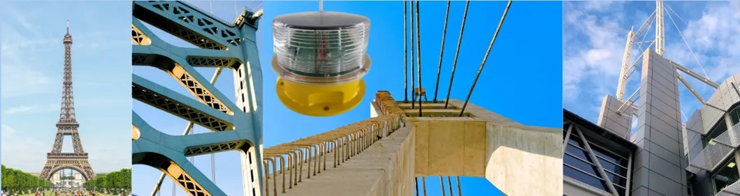 Đèn đèn lồng năng lượng mặt trời LED Marine Light Photocell Die-Casting GPS IP68 80m/S Máy tuabin gió Oil Offshore Platform 14