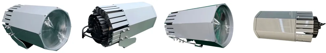 Đèn pha LED tìm kiếm 200W 300W IP66 Chống thấm nước Thép Chống ăn mòn 1000m 3000m Tàu biển Tàu thuyền Tìm kiếm từ xa Đèn pha cứu hộ 12