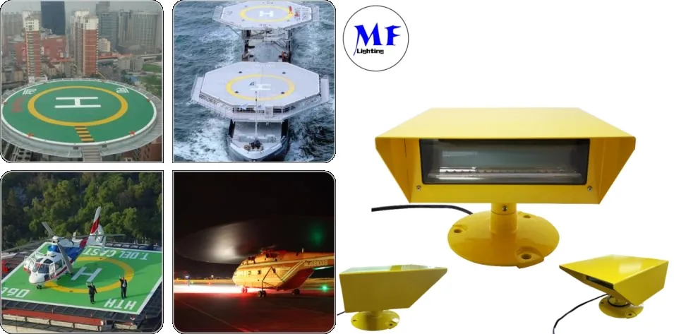 Ánh sáng lũ Helipad Heliport Helideck LED Light 1