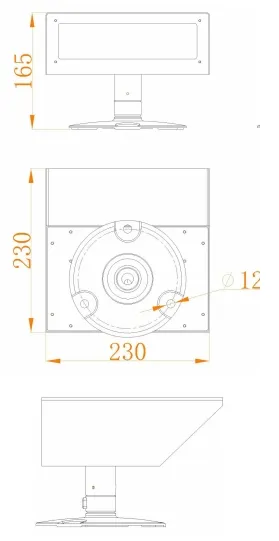 Ánh sáng lũ Helipad Heliport Helideck LED Light 3