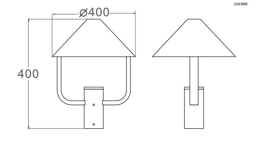 Đèn đường LED năng lượng mặt trời, nhôm. Chống nước, lắp đặt nhanh, cho đường, quảng trường, vỉa hè, sân 4