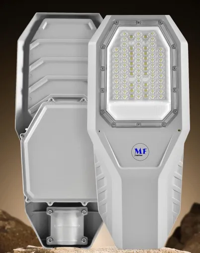 Đèn LED Mặt trời vườn đường phố Đèn tường nhôm Kiểm soát nước 200W IP65 Ik08 Đường đi công viên nhỏ gọn 1