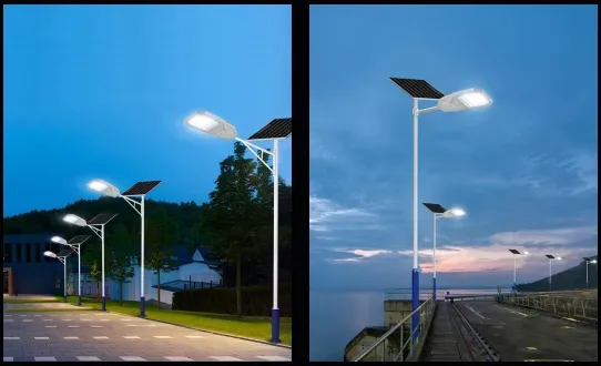 Đèn LED Mặt trời vườn đường phố Đèn tường nhôm Kiểm soát nước 200W IP65 Ik08 Đường đi công viên nhỏ gọn 13