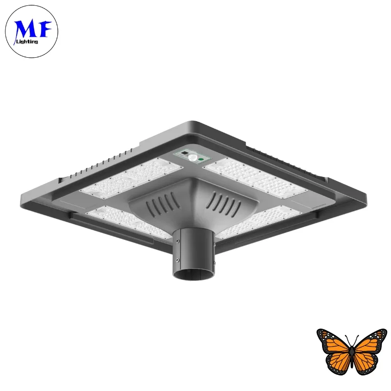 Đèn đường LED năng lượng mặt trời sân vườn chống nước 40W IP65 Ik08 Công viên Đường đi Bộ vỉa hè Trường học Sân 2