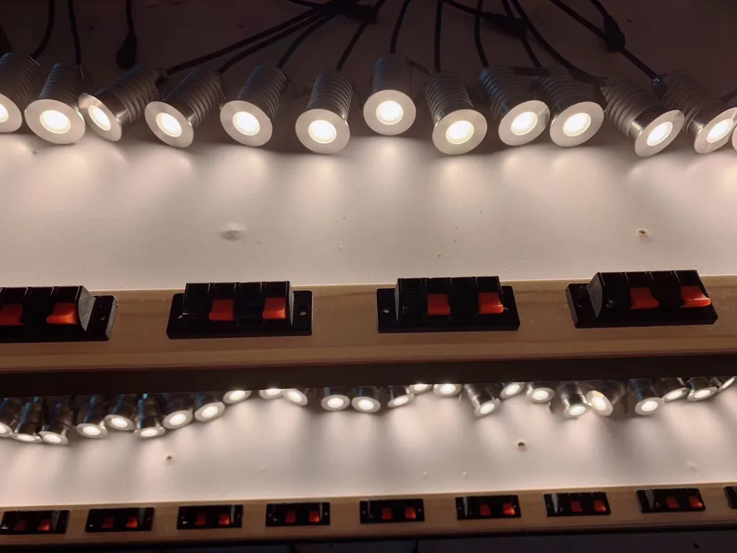 Đèn Bậc LED Lối Đi 12V 3W 24V IP65 Hình Vuông Ngầm Lối Đi Bộ Lối Đi Bộ Du Thuyền Vườn Lối Đi 1