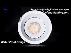 Đèn LED âm trần 10 - 15W gắn trần có thể điều chỉnh
