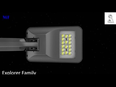 Công viên đèn đường LED Vỉa hè IP66 Chống nước Ik08 Chống chịu thời tiết 25W 50W 75W 100W