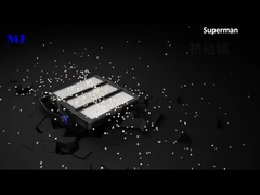 Đèn LED lũ công suất cao 1500W 1800W Đèn sân vận động Led công suất cao Đèn lũ Led đen