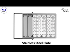 60W120W180W240W300W IP65 Điện năng lượng cao đèn LED lũ cho bệnh viện trường vườn