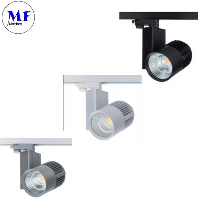 LED Track Light White Black 15W-45W With Magnetic For Store Showroom Living Room
