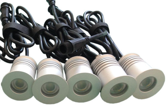 Bridgelux 45mil Mini Outdoor Dimmable LED Downlights , 3V IP67 1W  / 3W LED Spot Light