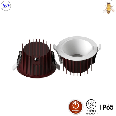High Power COB LED Down Light Dimable 15W 30W 5 Inch 60W 8 Inch Bathroom Recessed Ceiling Downlight IP65 Waterproof Spot