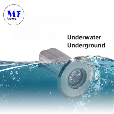 Factroty Price RGB 3W Underwater Inground Spot Light LED Lights Swimming Pool Light IP68 316SS Stainless Steel  Dia 52mm