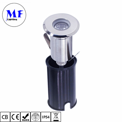 Factroty Price RGB 3W Underwater Inground Spot Light LED Lights Swimming Pool Light IP68 316SS Stainless Steel  Dia 52mm