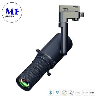 Advanced 20W LED Shapeable Track Light with Multi-layer Dry Damping Design and 20-36° Beam Angle Zoomable