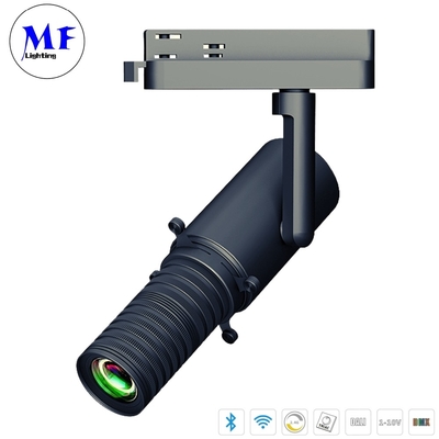 Advanced 20W LED Shapeable Track Light with Multi-layer Dry Damping Design and 20-36° Beam Angle Zoomable