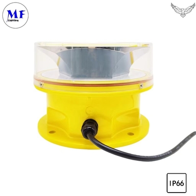 360 ° Type A IP66 Aviation Obstruction Light Waterproof Rescue Lamp For High Chimney