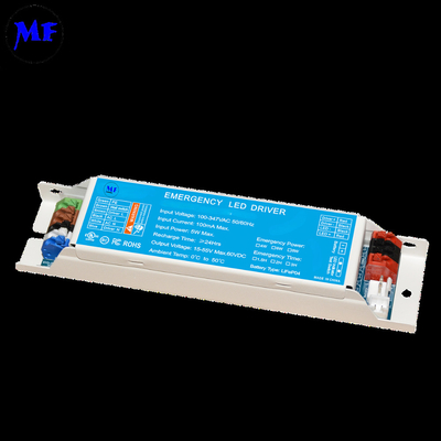 Powerpack Panic Light Ballast Emergency LED Driver 2000-Cycle 4W Wide-Voltage 100-347VAC Smart-Protected LiFePO4 with Auto-Test 5-Year Warranty