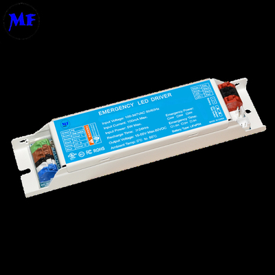Powerpack Panic Light Ballast Emergency LED Driver 2000-Cycle 4W Wide-Voltage 100-347VAC Smart-Protected LiFePO4 with Auto-Test 5-Year Warranty
