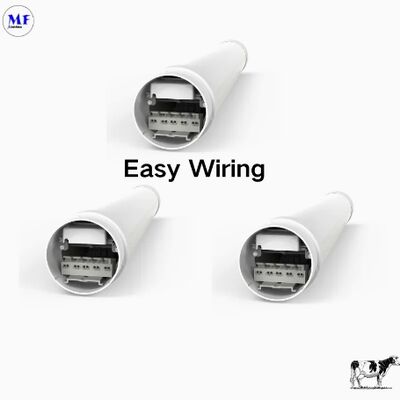 LED Tri-Proof Light Anti-Ammonia White Color Ik10 IP69K 0~10V Dim CCT Power Adjustable 170lm/W 1.6m for Diary Cow Sheep Farmyard Livestock