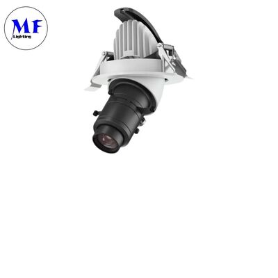 Versatile Precision Shaping Gobo Projector LED Contour Spotlight Track Light for Museum Art Gallery Commercial Lighting