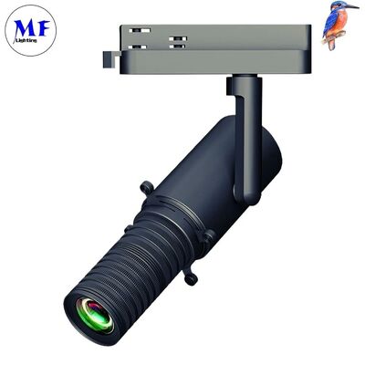 Factory Price 10W 1-10V Dimming Shapeable 360° Rotation High Brightness 2700K-6000K LED Spot Track Light for Art Gallery