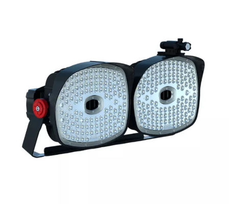 240W-1800W IP67 Waterproof Stadium Flood light 200LM/W Laser Aiming Assembly