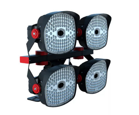 240W-1800W IP67 Waterproof Stadium Flood light 200LM/W Laser Aiming Assembly