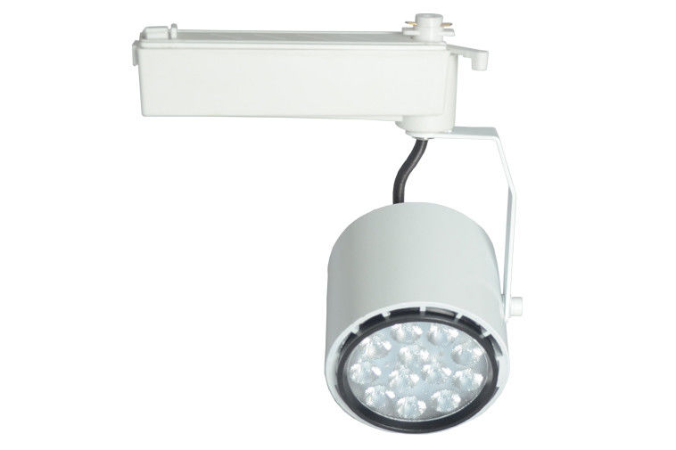 25W Black / White LED Track Lights For Displaying Art Galleries
