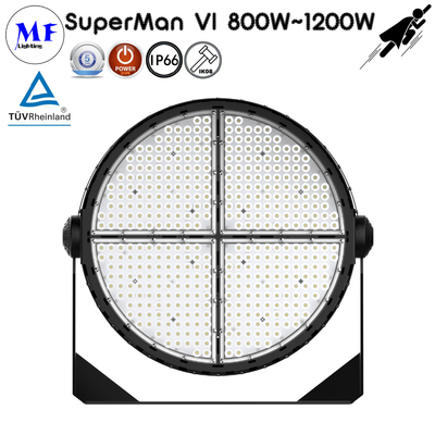 OEM ODM IP66 Đèn sân vận động ngoài trời Đèn chiếu sáng thể thao Đèn chiếu sáng LED Đèn chiếu sáng IK10 300W 600W 900W 1000W 1200W