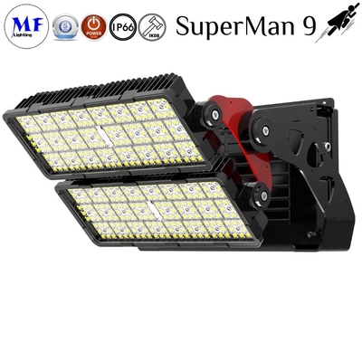 Ánh sáng LED ngoài trời Ánh sáng lũ Ánh sáng công suất cao Ánh sáng IP67 1200W Không thấm nước Ik10 155lm/W cho các sân thể thao