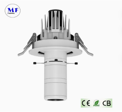 LED Logo Gobo Projector Light UV ND Zoomable Extended IP65 Ra97+ Trung tâm triển lãm đường viền