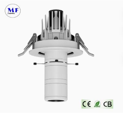 Đèn LED có hình dạng theo dõi Logo Gobo Projector Light UV ND Zoomable Extended IP65 Ra97+ Contour Exhibition Center