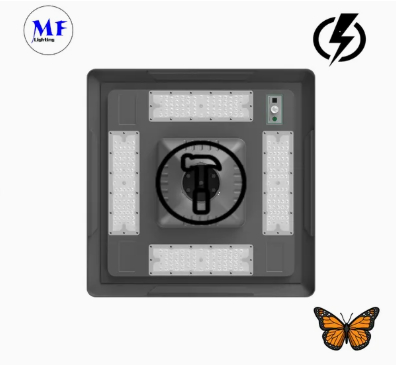 Đèn đường LED năng lượng mặt trời sân vườn chống nước 40W IP65 Ik08 Công viên Đường đi Bộ vỉa hè Trường học Sân