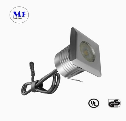 Đèn bước LED IP67 1W Bạc 95lm/W Bãi cao tốc Đường đi đường vườn Bãi cao tốc
