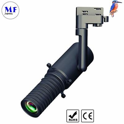 Giá xuất xưởng 20W Góc chiếu 20° ~36° Ra>97 Bảo hành 5 năm 2000K-6000K Đèn LED ray có thể điều chỉnh góc chiếu cho Triển lãm Văn hóa