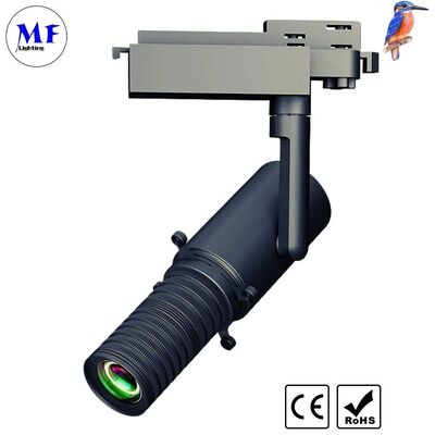 Giá xuất xưởng 37W Hình dạng điểm sáng có thể điều chỉnh 2700K-6000K Đèn LED theo dõi đường viền có thể định hình cho phòng trưng bày nghệ thuật và bảo tàng