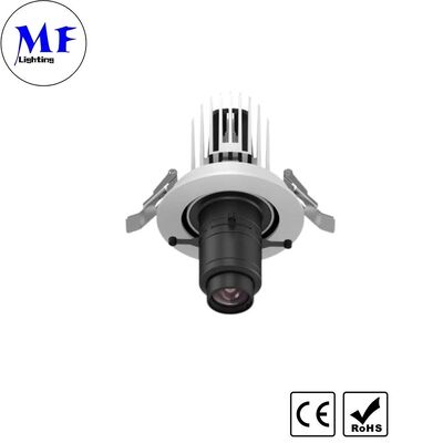Giá nhà máy 10W 2700K-4000K cố định 55 ° đèn LED có hình dạng đường ray ánh sáng cho phòng trưng bày nghệ thuật và bảo tàng