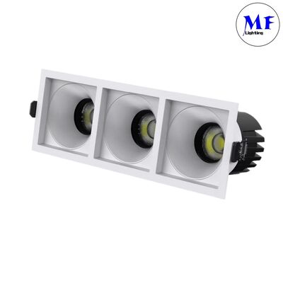7W/10W/12W/15W/14W/20W/24W/30W/21W/30W/36W/45W Triac 0-10V Dali CCT Power Adjustable Dimmable Smart Dim Aluminum Spot Recessed Downlight LED Down Light