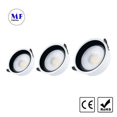 Đèn LED âm trần thương mại giá xuất xưởng, nhôm đúc chống chói IP20 60W CCT có thể điều chỉnh, có thể làm mờ Tuya Zigbee DALI 0-10V Triac
