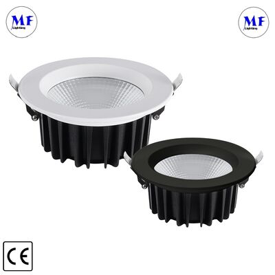 Đèn LED COB âm trần chống chói UGR<19 có thể điều chỉnh độ sáng Đèn Spot LED Nhôm đúc trong nhà Đèn LED âm trần