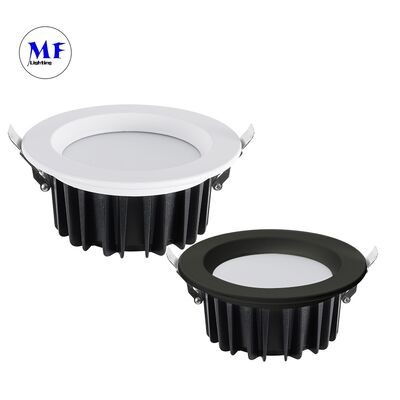 Đèn âm trần nhôm đúc 40W SMD Ugr<19 chống chói Triac 0-10V Dali-2 Dali Dt8 Tuya Zigbee có thể điều chỉnh độ sáng