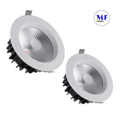 Đèn âm trần COB LED giá xuất xưởng IP40, chao khuếch tán PC trắng sữa, góc chiếu 60°, Triac 0-10V Dali-2 Dali Dt8 Tuya Zigbee điều chỉnh độ sáng 10W