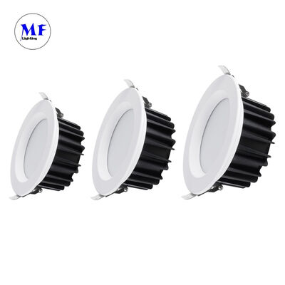 Đèn âm trần nhôm đúc 40W SMD Ugr<19 chống chói Triac 0-10V Dali-2 Dali Dt8 Tuya Zigbee có thể điều chỉnh độ sáng